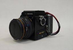 Zenza Bronica SQ 6 x 6 camera with Zenza Bronica 1:2.8 f=80mm Zenzanon - S Seiko lens