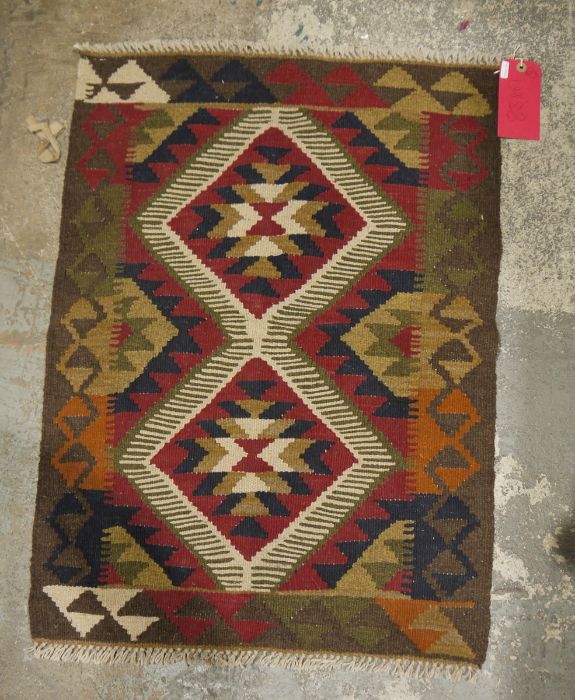 Maimana kilim, 85cm x 61cm