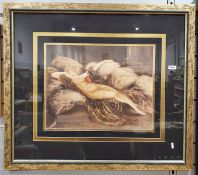 After Louis Icart Colour print "Golden Vale"Condition Report Some wear to frame and mount, smudges