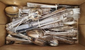 Box of Community Plate flatware