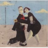 Angela Smyth Limited edition colour print "A time to dance", signed and dated 14/50, 24.5cm square
