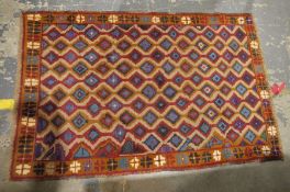 New Baluchi rug, 127cm x 87cm