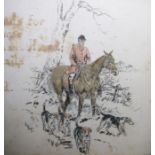 H F Lucas-Lucas (1848-1943) Pair of watercolours Labelled to reverse "The Original Drawings for a