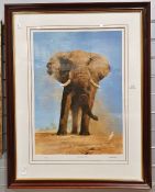 After David Shepherd Limited edition print "My Savuti Friend", signed with COA together with After