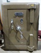 Cox safe, with label to interior door 'Stephen Cox and Sons Limited', 50 x 70 x 49 cmCondition