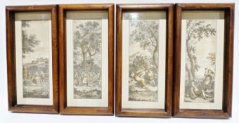 Four framed prints entitled 'Estate', 'Prima Vera', 'Inverno' and 'Autumno' (4)
