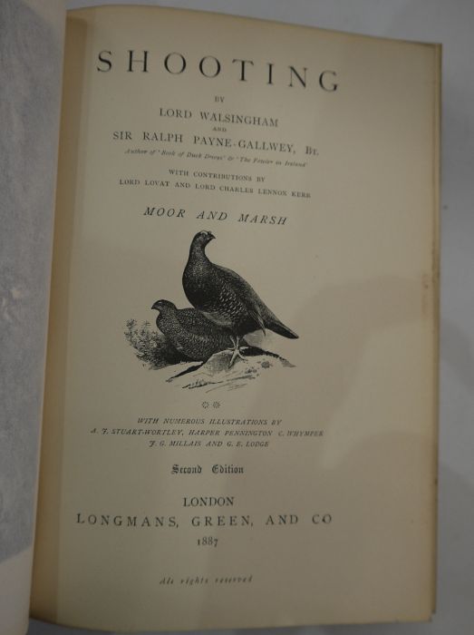 "The Encyclopaedia of Sport", 2 vols, Lawrence & Bullen 1897, numerous illustrations, plates, - Image 6 of 20