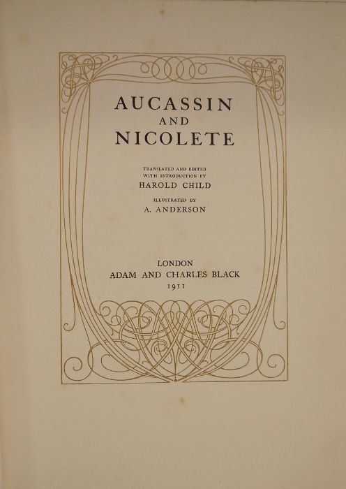 Balfour, Ronald (ills)  "The Rubyaiat of Omar Khayyam", London, Constable & Company 1930, colour and - Image 13 of 14