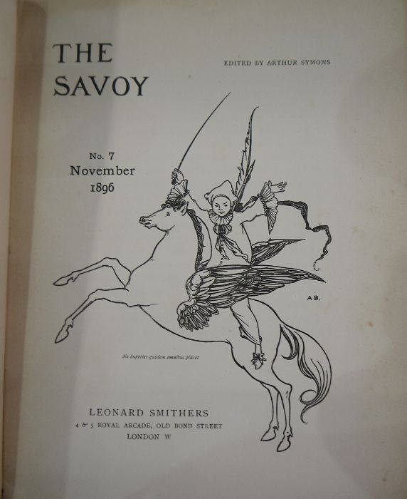 The Savoy Illustrated Quarterly, 2 copies of no.1, January 1896, no.2 April 1986 and no.7 1896, - Image 11 of 11