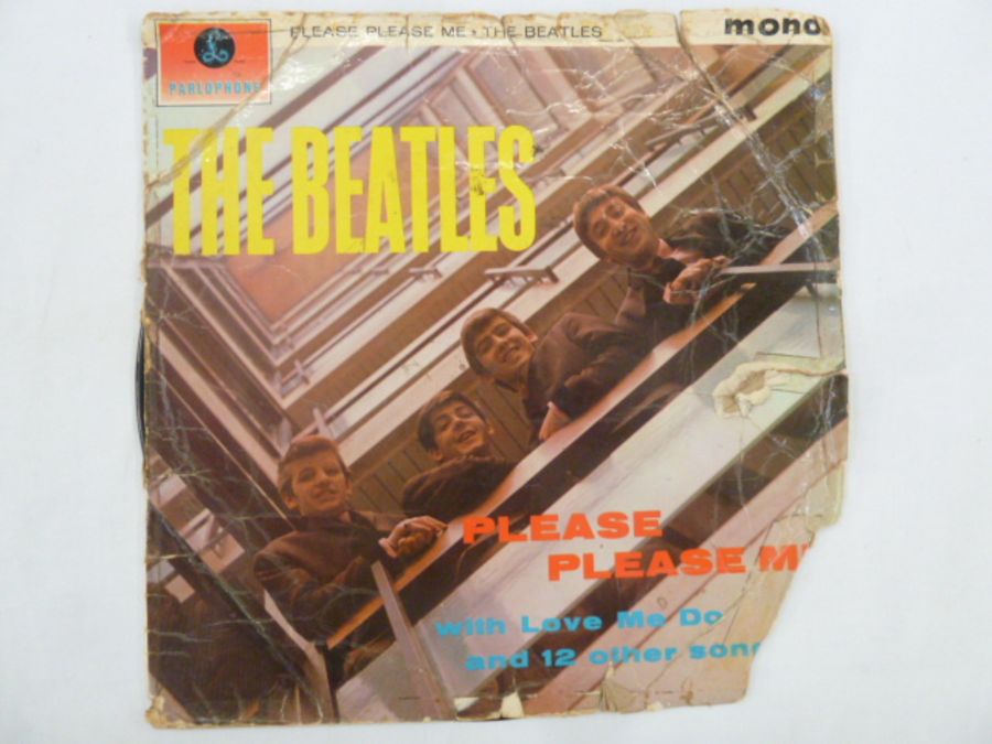 THE BEATLES - SIGNED  - The Beatles LP  'Please Please Me' signed by all four Beatles and other - Image 2 of 28