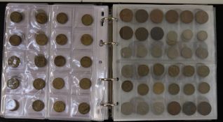 Large collection of mainly British pre-decimal, including silver florins, Victoria to George VI,