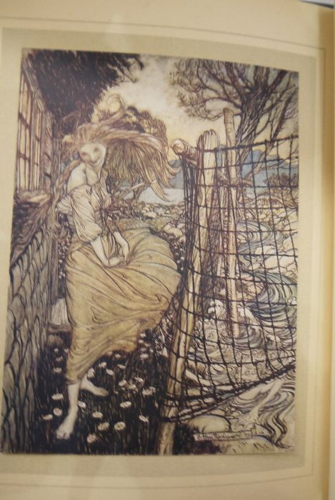 Rackham, Arthur "Gullivers Travels", Dent & Co and E P Dutton & Co 1909, colour frontis with - Image 8 of 15