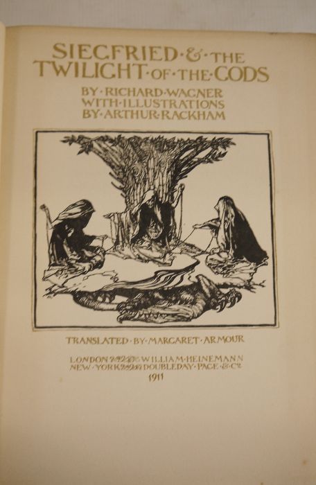 Rackham, Arthur (ills)  "The Rhinegold and the Valkyrie by Richard Wagner", translated by Margaret - Image 6 of 13