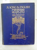 Heath Robinson, W (ills)  "A Song of the England by Rudyard Kipling", Hodder & Stoughton, frontis