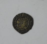 Henry VIII (1509-1547) Half Groat, mint mark Catherine Wheel (1533-44) Minted at Canterbury