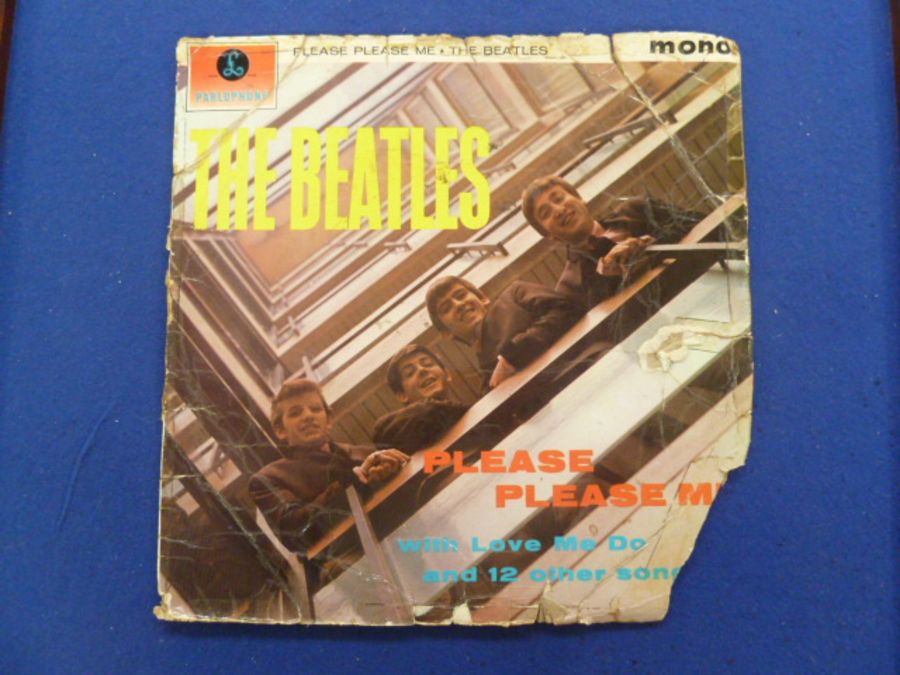 THE BEATLES - SIGNED  - The Beatles LP  'Please Please Me' signed by all four Beatles and other - Image 27 of 28