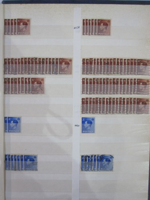 Seven stockbooks including GB QV-QEII, many mounted/unmounted mint QV/EVII to half, much duplication - Image 2 of 10