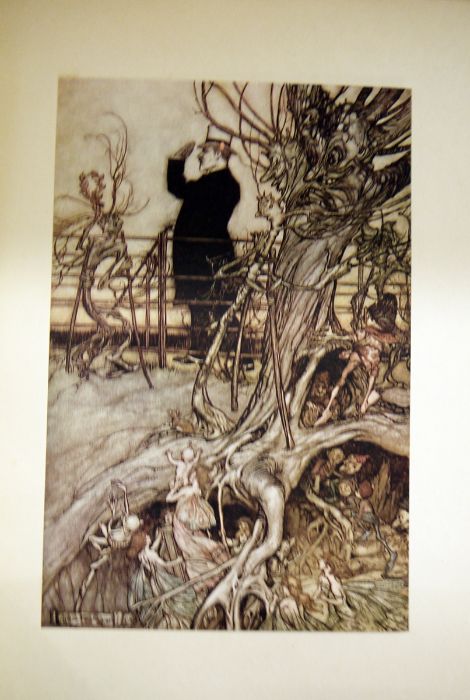 Rackham, Arthur "A Midsummer Nights Dream by William Shakespeare", William Heinemann and Double - Image 9 of 13