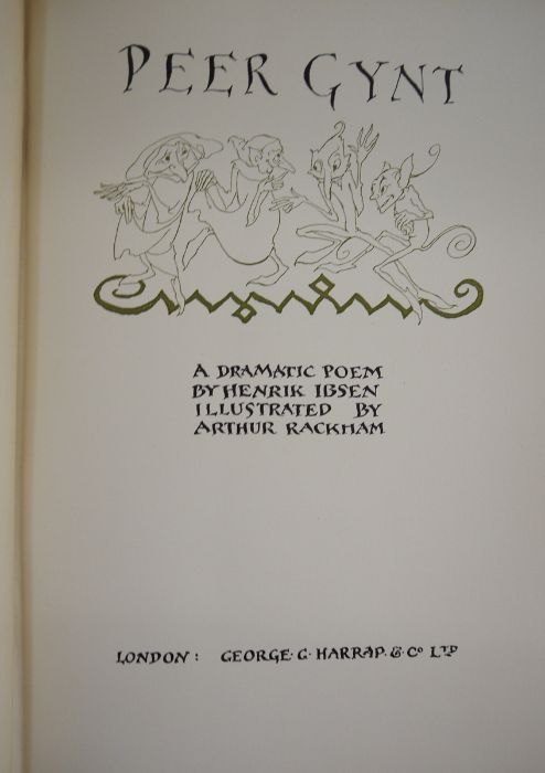 Rackham, Arthur  "Peer Gynt - A Dramatic Poem by Henrick Ibsen", George G Harrap & Co 1936, colour - Image 6 of 19