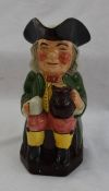 Staffordshire character Toby jug