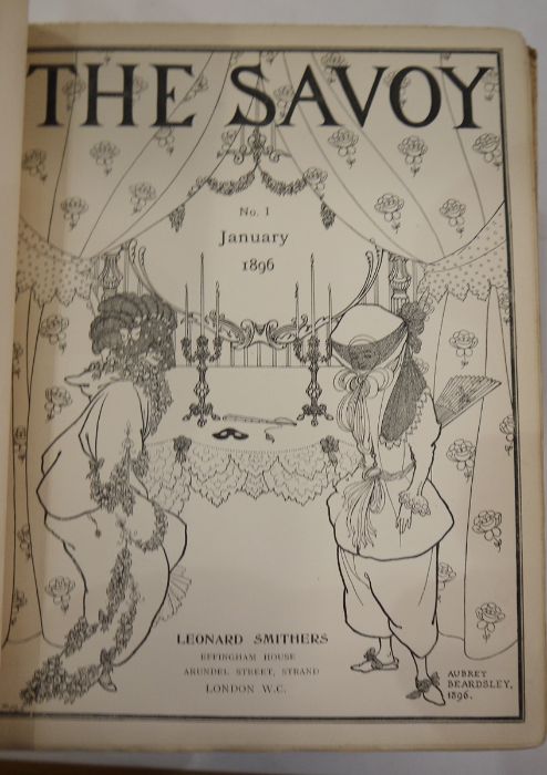 The Savoy Illustrated Quarterly, 2 copies of no.1, January 1896, no.2 April 1986 and no.7 1896, - Image 10 of 11