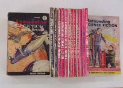 "Astounding Science Fiction" magazines, 1959, 1960, various condition (24)