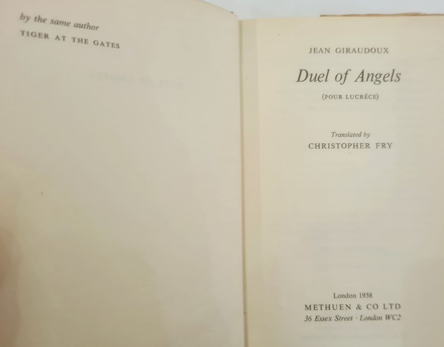 Fry, Christopher  "Thor With Angels", Geoffrey Cumberlege , Oxford University Press 1951,  signed on - Image 12 of 27