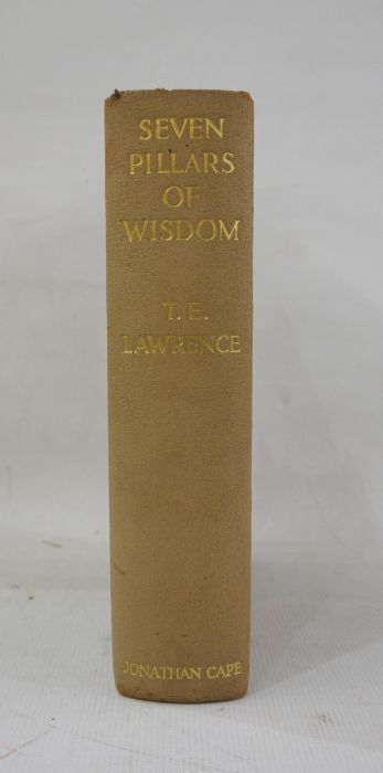 Lawrence, T E  "Seven Pillars of Wisdom", no.562 of a limited edition of 750 copies for sale,