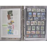 Large A3 binder witih unmounted mint GB decimal stamps, mostly 1980 to 90's, face value of £40 plus,