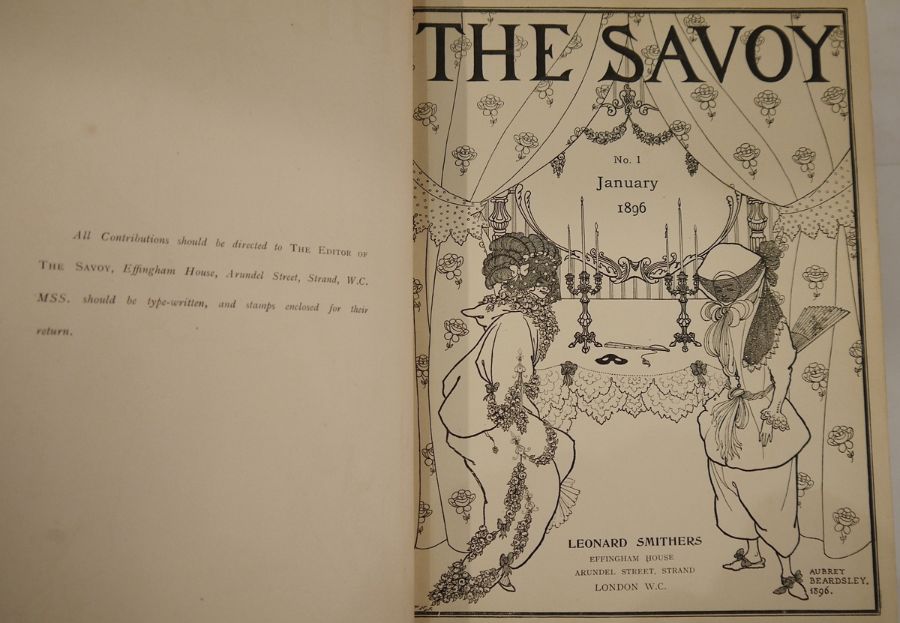 The Savoy Illustrated Quarterly, 2 copies of no.1, January 1896, no.2 April 1986 and no.7 1896, - Image 8 of 11