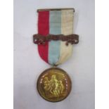 Masonic interest: Masonic colour medal instituted by HRH Augustus Fred, Duke of Sussex MW Grand