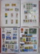 Seven folders of Egyptian stamps, end covers/cards and a folder of Sudanese stamps (8 folders)