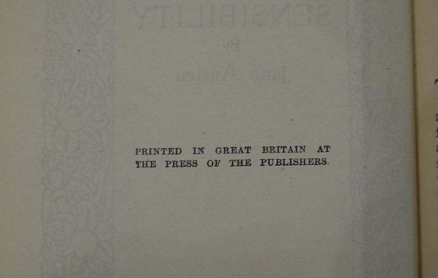 Austen, Jane "Mansfield Park", "Persuasion", "Emma", "Sense and Sensibility", "Pride and Prejudice", - Image 9 of 15