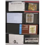 LOT WITHDRAWN Box of 20 Royal Mail special stamps, year packs for 1980 and 1990-5 plus a small