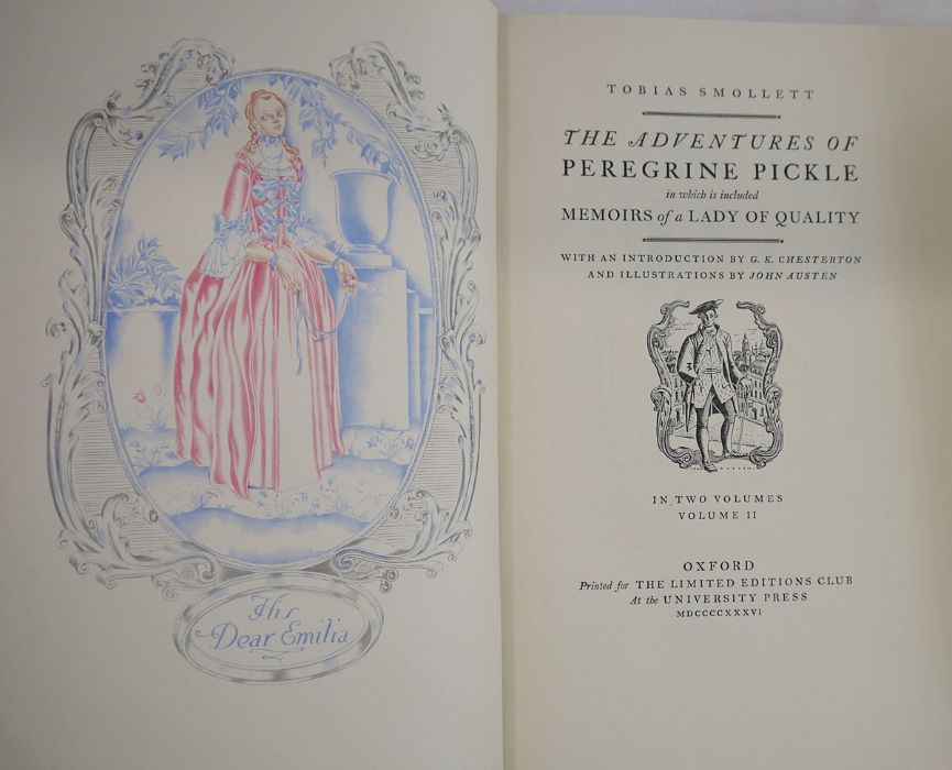 Austen, John  "The Posthumous Papers of the Pickwick Club by Charles Dickens", 2 vols, Oxford, - Image 14 of 14