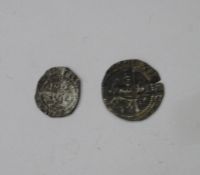 Henry VI Half Penny Annulets in two quarters on reserve (1) Henry V penny with mullet and broken ann