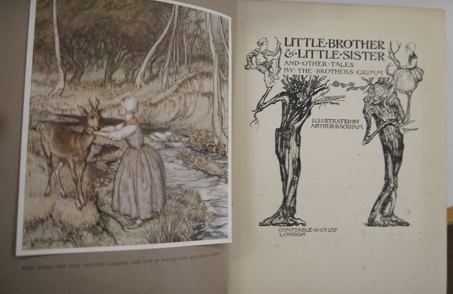 Rackham, Arthur (ills)  "Little Brother and Little Sister and Other Tales by the Brothers Grimm", - Image 5 of 23