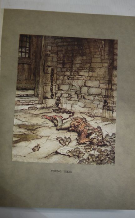 Rackham, Arthur "Gullivers Travels", Dent & Co and E P Dutton & Co 1909, colour frontis with - Image 15 of 15
