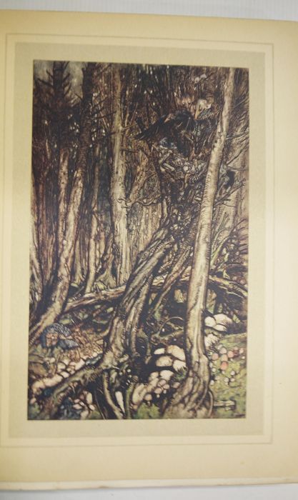 Rackham, Arthur "Gullivers Travels", Dent & Co and E P Dutton & Co 1909, colour frontis with - Image 10 of 15