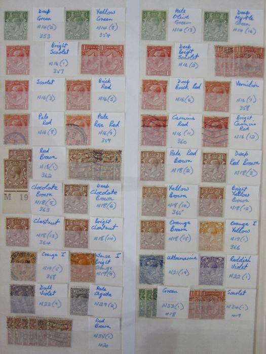 Seven stockbooks including GB QV-QEII, many mounted/unmounted mint QV/EVII to half, much duplication - Image 3 of 10