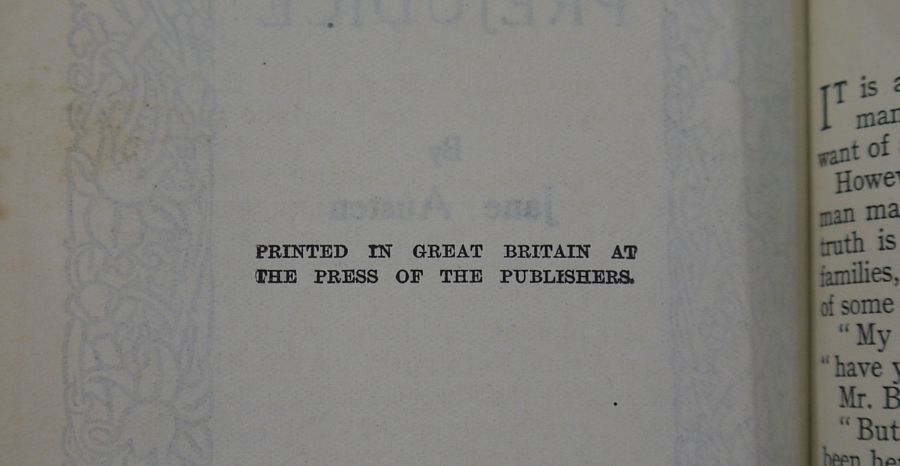 Austen, Jane "Mansfield Park", "Persuasion", "Emma", "Sense and Sensibility", "Pride and Prejudice", - Image 7 of 15