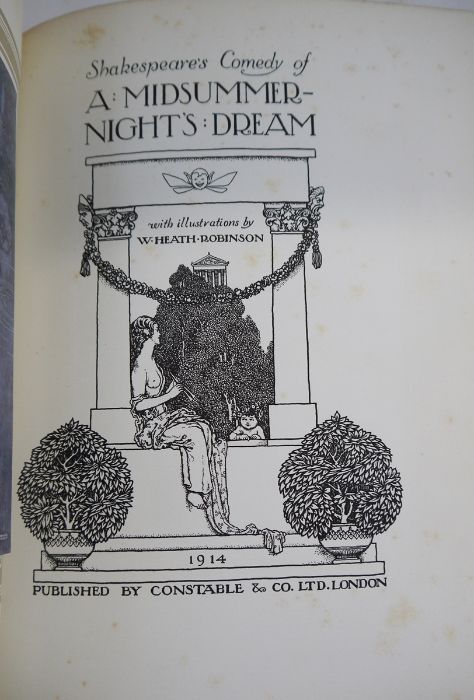 Heath Robinson, W (ills)  "Shakespeare's Comedy of a Midsummer's Night Dream", Constable & Co, - Image 9 of 10