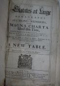 Keble, Joseph - of Grays Inn -  Esq "The Statutes at Large in Paragraphs and Sections or Numbers