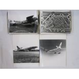 Collection of various 20th Century commercial and military aircraft photographs and postcards