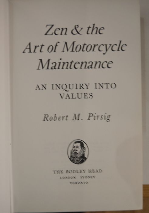 Pirsig, Robert M "Zen and the Art of the Motorcyle", The Bodley Head, first published 1974, - Image 19 of 22