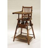 Child's vintage high chair