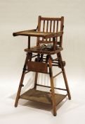 Child's vintage high chair