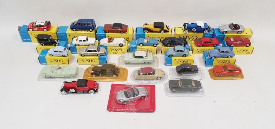 Quantity of approx. 26 Corgi Solido diecast cars, mostly boxed