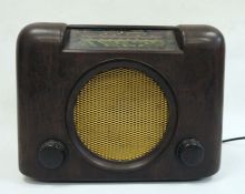 Vintage Bush bakelite radio