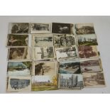 Large collection of postcards
